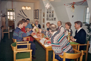 Christmas lunch, 1993
