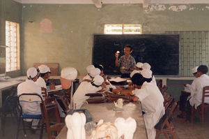 Elever på Tandlægehøjskolen, Phnom Penh