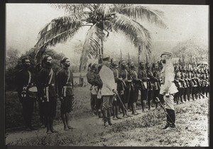 Colonial troops in Togo