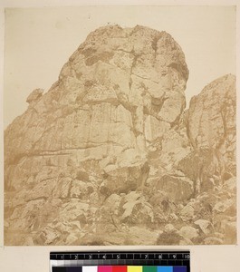 View of rocks, Madagascar, ca. 1865-1885