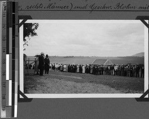 The greeting parish in Baziya, South Africa East, 1933-12-10