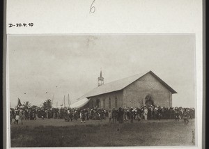 Dedication of the church in Teshi (Christiansborg) 1912