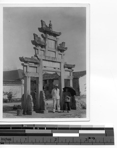 Father Barnabas in Fugian, China, 1934