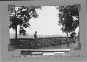 View from the government agency towards Lake Nyasa, Mwaya, Tanzania