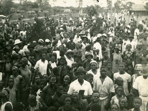 Christians in Bitam, Gabon