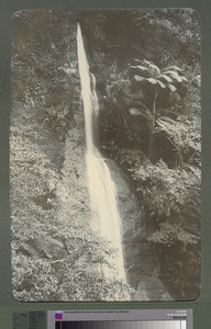 Waterfall, Anatom, Vanuatu, ca.1900