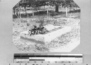 A grave in Genadendal, South Africa