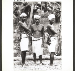 Men from the caste of palm-farmers
