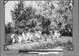 Wedding procession, Kyimbila, Tanzania, ca.1898-1914