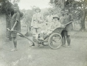 KAR Officer in Garetta, Malawi, ca. 1914-1918