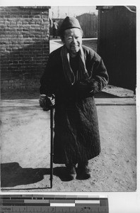 A man who invested his money in the church at Fushun, China, 1939