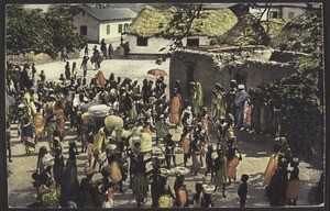 Funeral Custom, death of a Chief, Accra