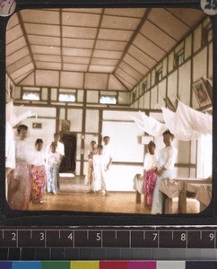 Children's ward, Leper hospital, Mandalay, Myanmar, ca. 1926