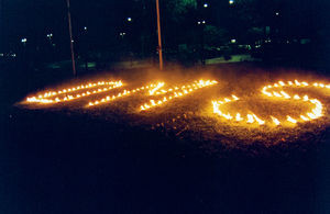 DMS's annual meeting 1996 in Fredericia. "Light of the World"