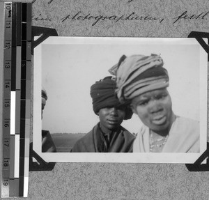 Tembu women showing curiosity during photographing, Baziya, South Africa East