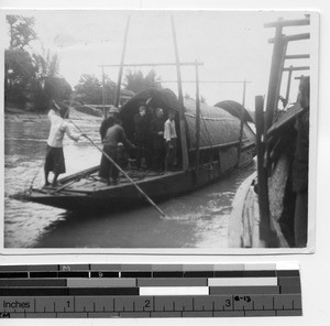 Rev. James A. Walsh, MM leaving Luoding, China, 1931