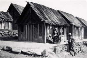 Tanala village, in Madagascar