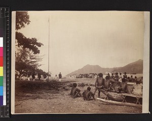 Proclamation of the New Guinea Protectorate, South Cape, Papua New Guinea, ca.1884