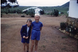 Arne and Olav Heggheim, Meiganga, Adamaoua, Cameroon, 1960-1968