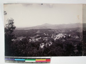 Panoramic view in five pages, Fianarantsoa, Madagascar, 1927