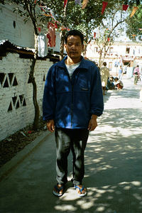 Kathmandu, Nepal, November 2001. Chhak Chhuak, a 36 years old Indian from Mizoram, sentenced to