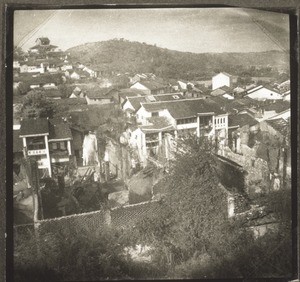 Bomb damage in Laolung in December 1938