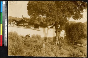 Walled country home, Sichuan, China, ca.1900-1920