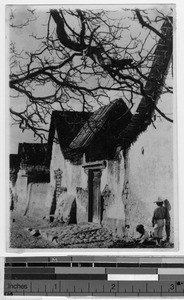 Street scene in Amecameca, Mexico, ca. 1946