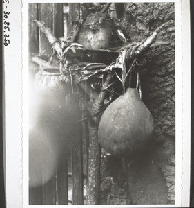 Protective magic on a house in Banso-land