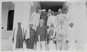 Tirukoilur, South Arcot, India. From Siloam Bungalow (guest house), ca. 18th November 1923. Del