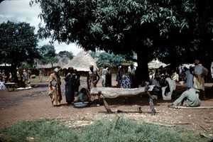 Meat market, Ngaoundéré, Adamaoua, Cameroon, 1953-1968