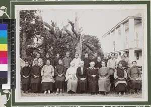 Christian women, Zhangpu, China, 1924