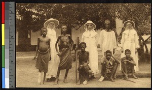 Sleeping sickness, Inongo mission, Congo, ca.1920-1940