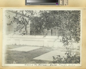 Hunter family graves, Sialkot, Pakistan, ca.1900