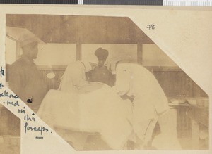 Operating, Dodoma, Tanzania, July-November 1917