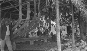 First nail ceremony with the rhythm of hymns, Maupiti