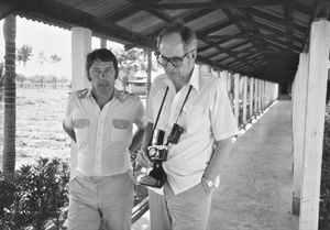 Danish Bangladesh Leprosy Mission/DBLM. Nilphamari Hospital, 1984. Missionary Jens Kristian Ege