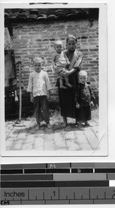 A family in Pingnan, China, 1937