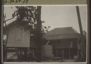 Hinteransicht des Chinesenhauses (im Hof der Regenwassersammler)