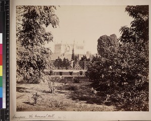 View of Memorial Well, Kanpur, Uttar Pradesh, India, ca. 1880-1890