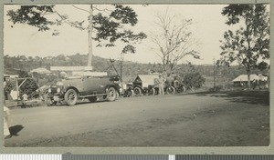 Calvert’s garage, Kampala, Uganda, ca.1924