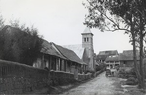 Church in a malagasy village, Madagascar