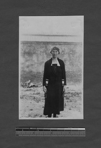 Mrs. M. S. Frame, Yenching University, Beijing, China, ca.1925