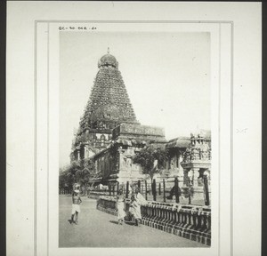 The great tower of the temple (150 feet high) Tanjore