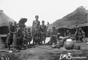 Village scene, Lemana, South Africa, ca. 1906-1915