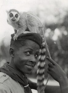 A boy scout of Betroky, in Madagascar