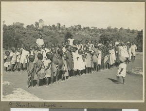 Mutrambe school, Eastern Province, Kenya, ca.1930