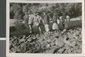 Vietnamese Christians Go Home After a Gospel Meeting, Vietnam, ca.1963-1968