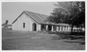 Arcot, South India. A school hostel at Melpattambakkam, prior to 1932