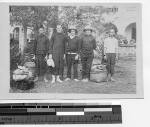 Maryknoll priests at Pingnan, China, 1930